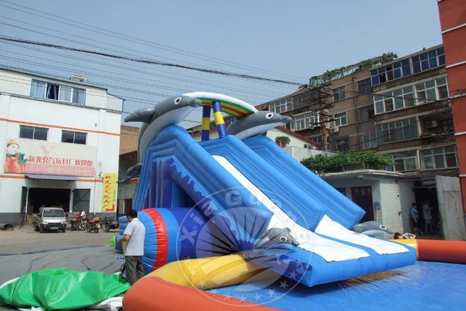 定安充气大滑梯